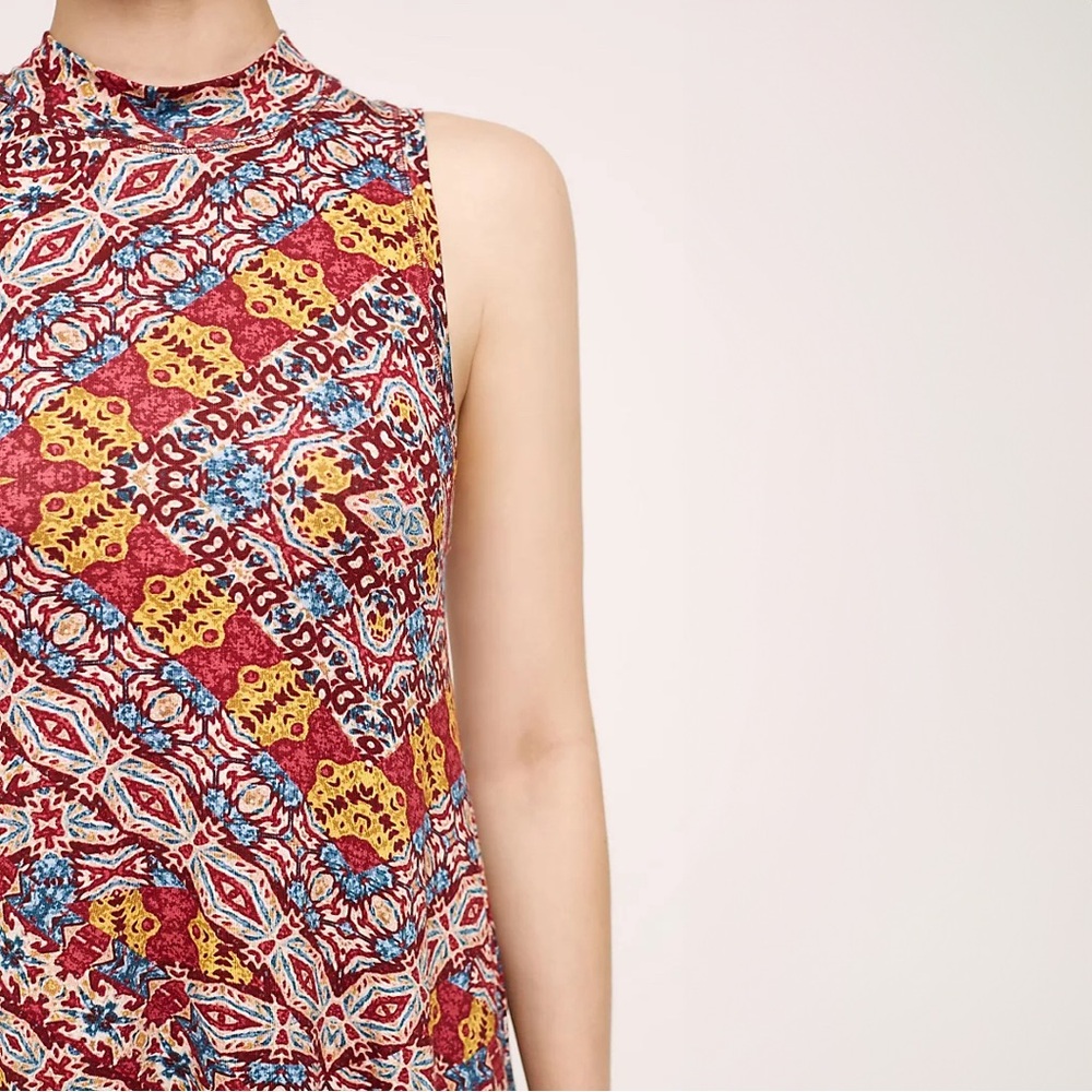 Anthropologie Maeve Lilt Swing Dress - sz Small - Picture 3 of 10